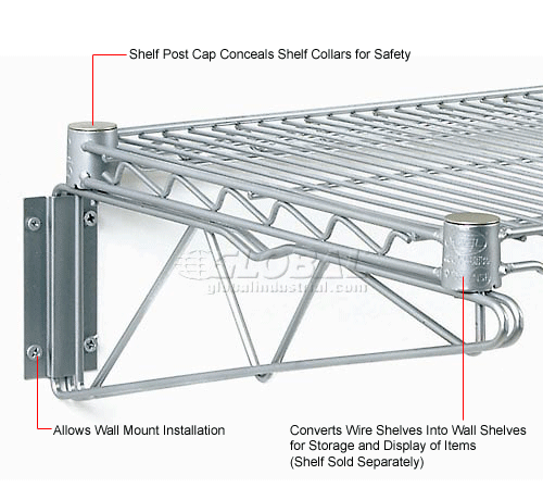 Wire Shelving Wall Mount 18 Single Arm Shelf Have A Question About This Product