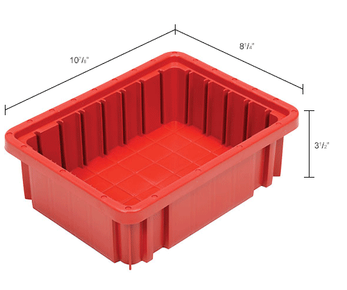 Stackable Plastic Grid Boxes