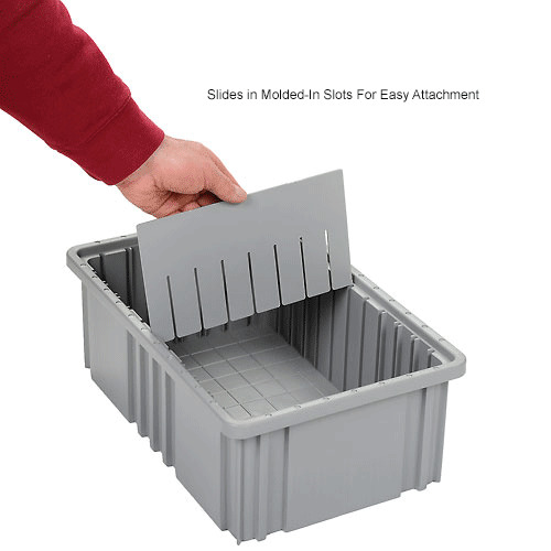 plastic crate dividers