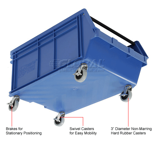 Mobile Giant Stackable Storage Bin