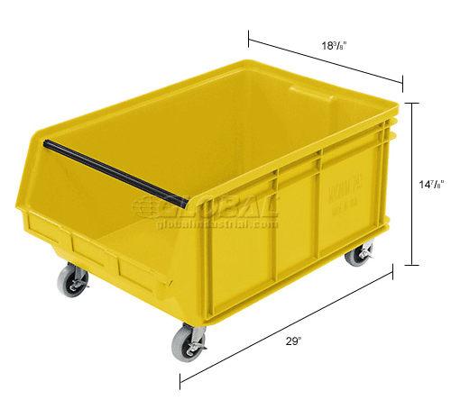 Mobile Giant Stackable Storage Bin