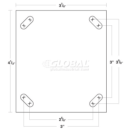 Caster Plate