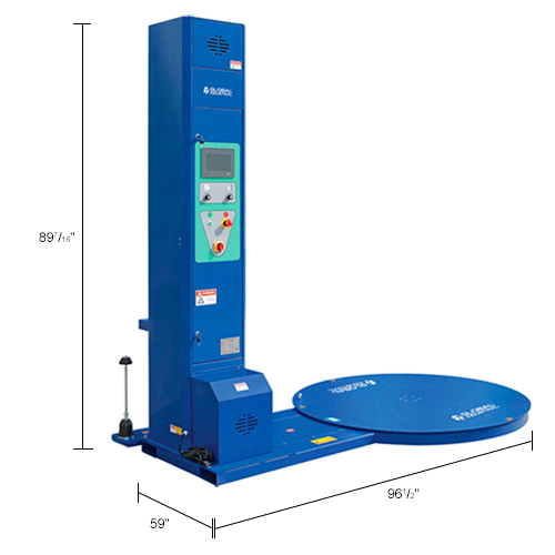 Global Industrial™ SemiAutomatic Stretch Wrap Machine 412409