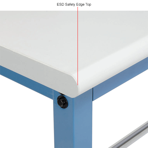 Global Industrial™ Packing Workbench W/Riser Kit, ESD Safety Edge, 72