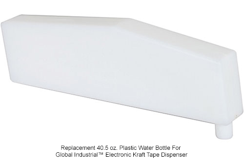Global Industrial™ Electronic Kraft Tape Dispenser Replacement 40.5 oz. Water Bottle