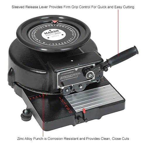 Marsh® Manual Stencil Machine For 1/2