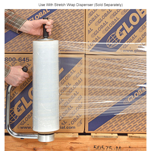 Global Industrial&#153; Stretch Wrap Film, 70 Gauge, 18" x 1500', Clear - Skid Lot