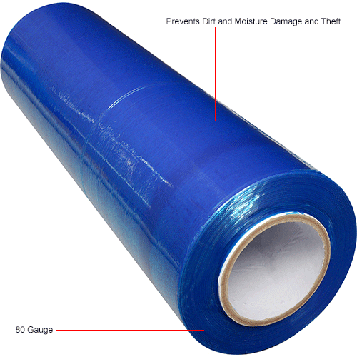 18" Stretch Film/Wrap 1500 feet 7 Layers 80 Gauge Industrial Strength up to 800% 
