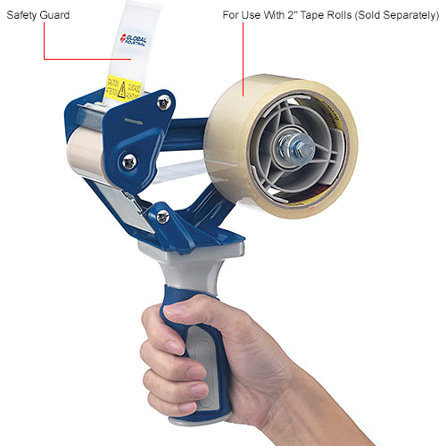 Global Industrial™ Mount Handheld Tape Dispenser, 2"W