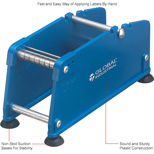 Global Industrial™ Manual Label Dispenser For Up To 2"W Labels