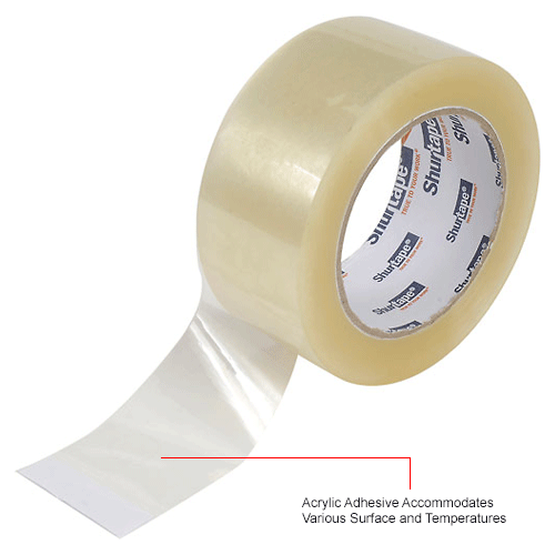 Shurtape® Carton Sealing Tape AP201 2" x 110 Yds 1.6 Mil Clear - Pkg Qty 36 
																			