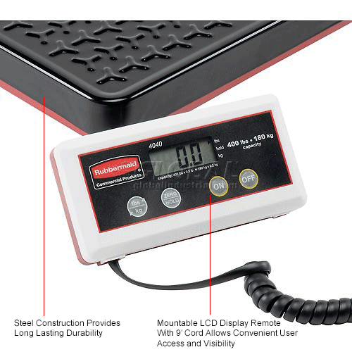 Digital Receiving Scale with Remote Display 150 Lb. Cap.
																			