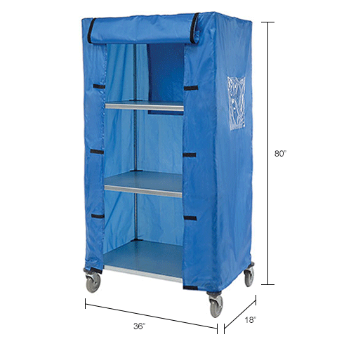 Medical & Maintenance Carts MedicalSupply Carts Nexel® Galvanized Steel Linen Cart with