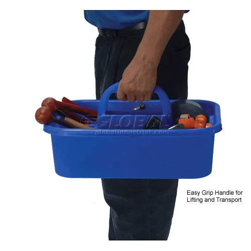 Quantum Plastic Tool Caddy TC-500BL - Pkg Qty 6