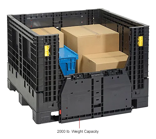 Global Industrial™ Folding Bulk Shipping Container, 48