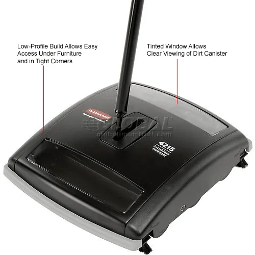 rubbermaid brushless sweeper 4215