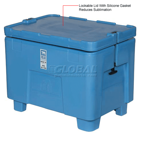 Polar Chest Dry Ice Storage Container with Lid PB02 29"L x 20"W x 23