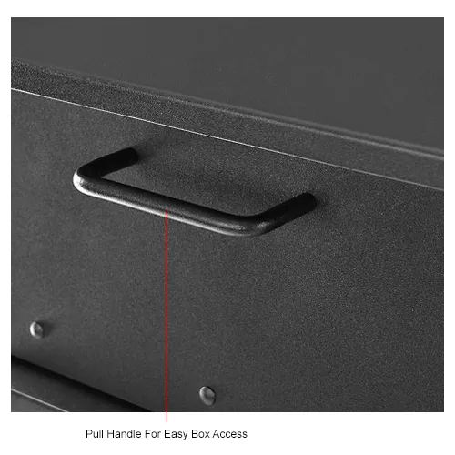 Global Industrial™ Residential Mailbox Front/Rear Access 12-1/2x13