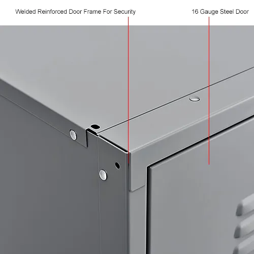 Global Industrial™ Infinity® 1-Tier 3 Door Locker, 54