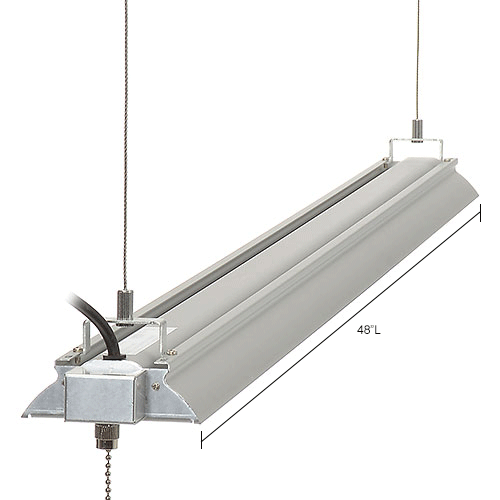 Global Industrial™ 48" LED Aluminum Shop Light, 35W, 4000K, 3850 Lumens