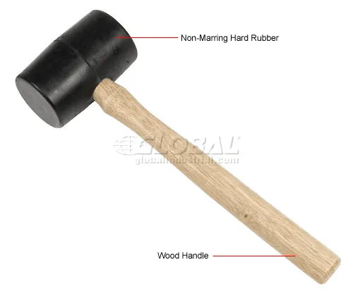 Hard rubber deals hammer