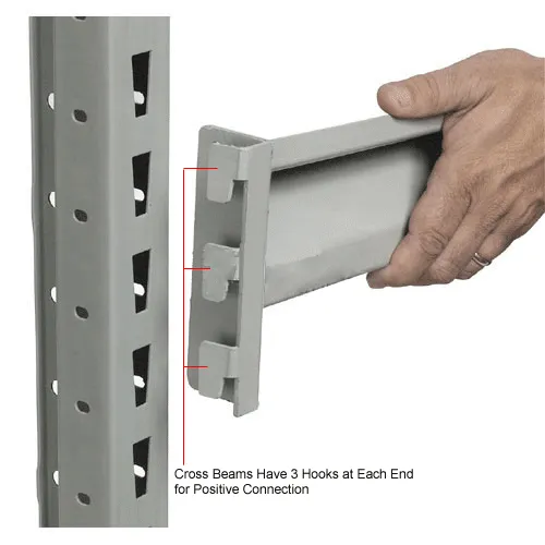 Global Industrial™ Z Beam Pair, 72