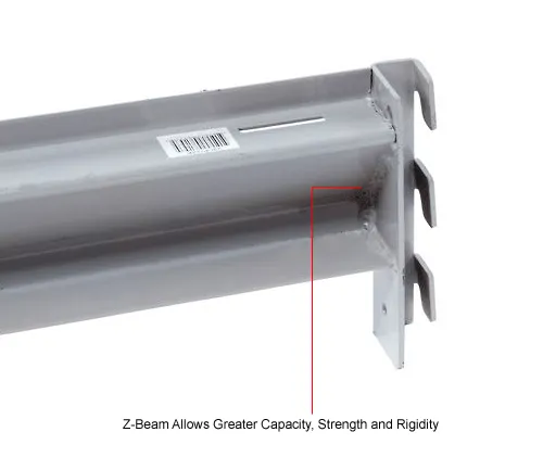 Global Industrial™ Z Beam Pair, 72