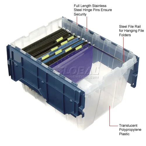 2 Boîtes De Rangement Carrées Akro-Mils 05-506 Transparentes – Neuves, 8 5/16" X 4 5/8"