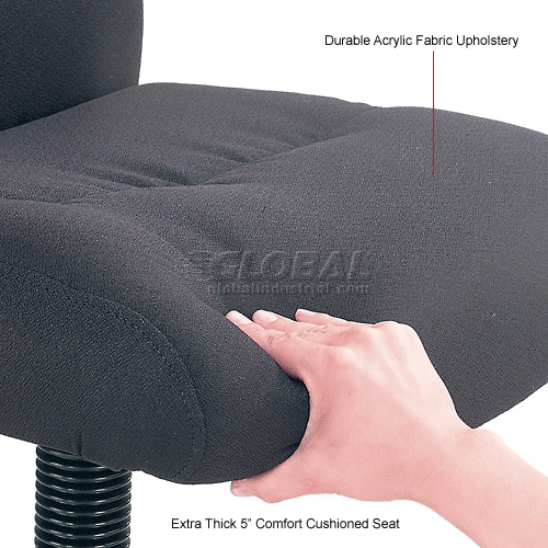Interion Big And Tall Stool Fabric Black interion-big-and-tall-stool-fabric-black