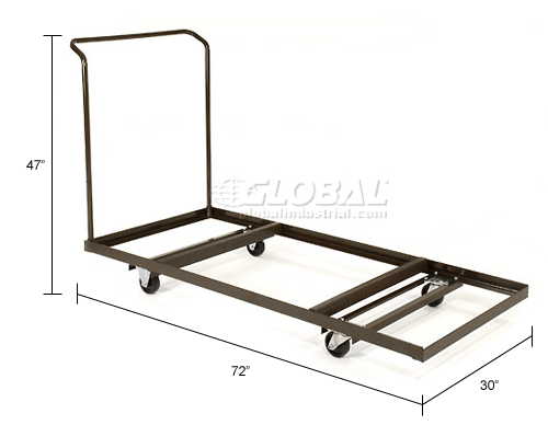 Table Cart for Rectangular Folding Tables