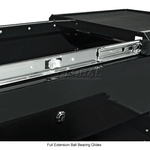 Global Industrial™ 27" 2Drawer Tool Cart With Sliding Top 534155