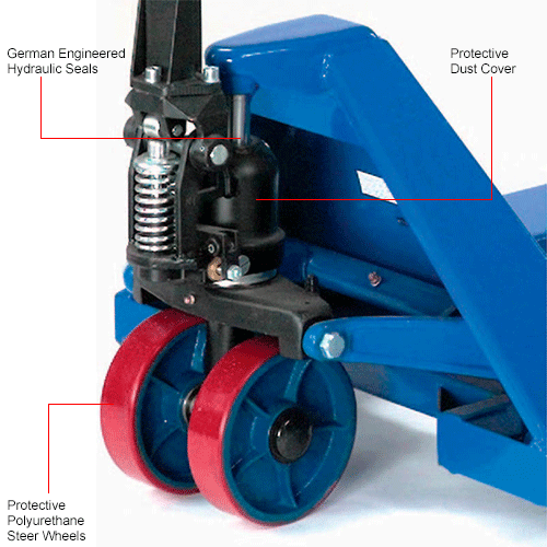 Global Industrial™ Premium Pallet Jack Truck 6600 Lb. Capacity 27 x