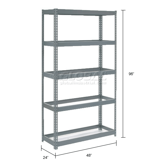 Shelving Boltless Style Open With No Decking