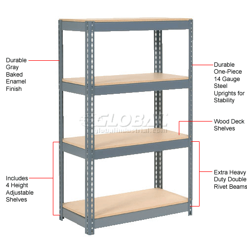 Shelving Boltless Extra Heavy Duty 36w X Have A Question About This Product