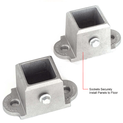 Global Industrial™ Wire Mesh Panel, 3'L x 8'H