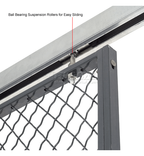 Sliding Gate for Wire Security Cage