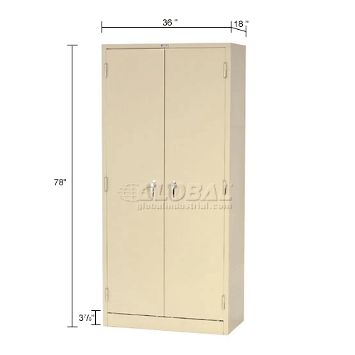 Industrial Grade Storage Cabinet, Dimensions