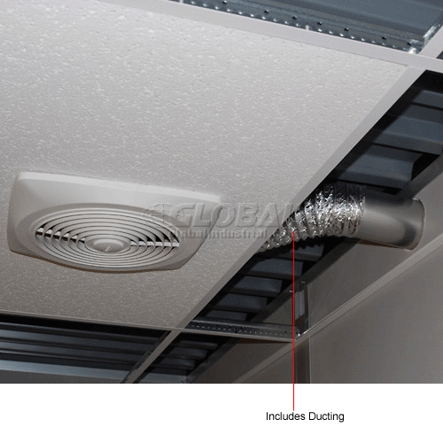 Ceiling Exhaust Fan 10 Inch | 608436 - GLOBALindustrial.com