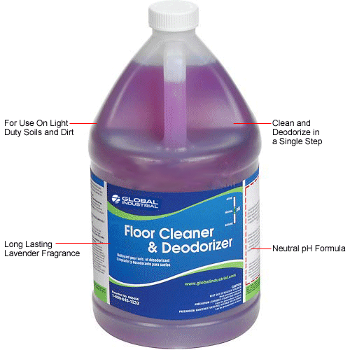 Floor Cleaner and Deodorizer Gallon Bottle