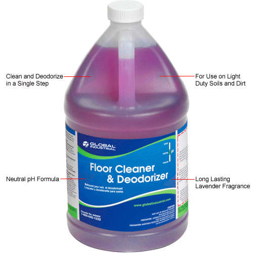 Global Industrial™ Floor Cleaning Kit Floor Cleaner & Finish Case