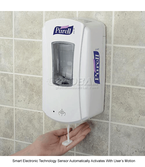 Purell LTX White Hand Sanitizer Dispenser
																			