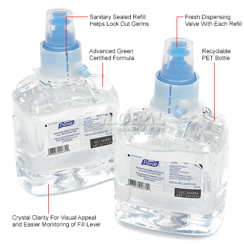 Download PURELL® Advanced Hand Sanitizer Green Certified Gel - 2 ...
