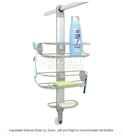 simplehuman® Adjustable Shower Caddy BT1098 640709