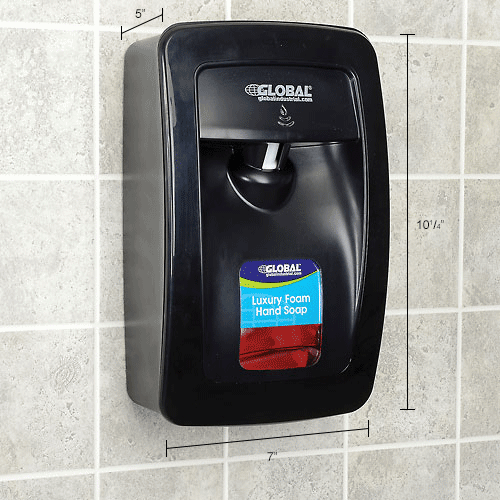 Global Industrial™ Automatic Dispenser for Foam Hand Soap/Sanitizer