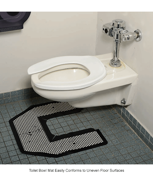 Global Industrial™ Deodorizing Toilet Bowl Mat Mountain Breeze 6 Mats