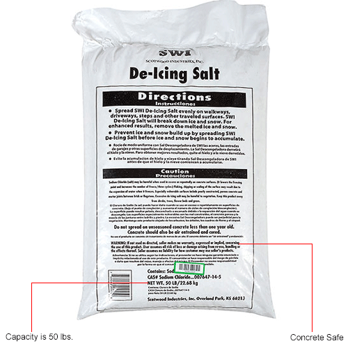 Commercial Rock Salt Crystals 50 Lb. Bag 641062