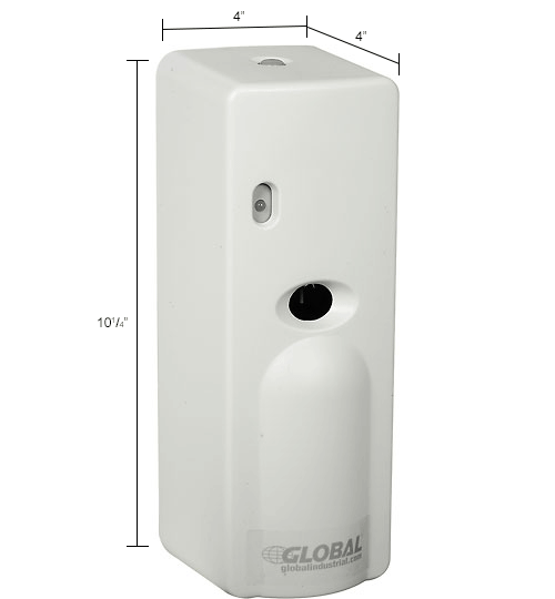 Global Industrial™ Automatic Air Freshener Dispenser White 641080
