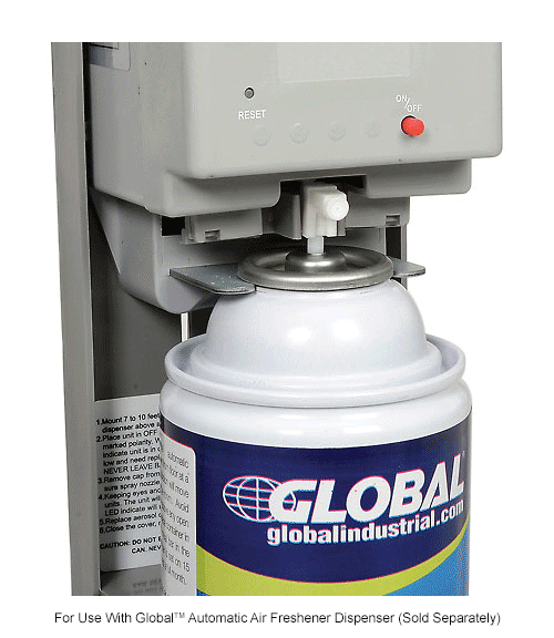 Global™ Automatic Air Freshener Refills, Mountain Air 7 oz. Can - 12 Refills/Case 
																			