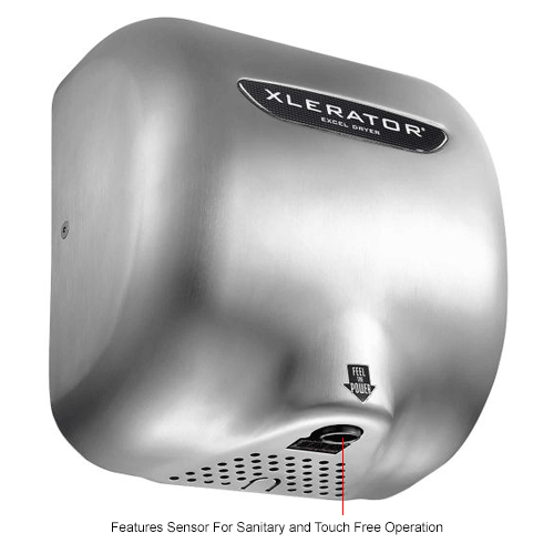 Xlerator&#174; Hand Dryer, Stainless Steel 110-120V - XL-SB-110-120