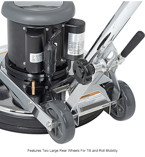 Global Industrial™ Low Speed Floor Machine, 20" Cleaning Path